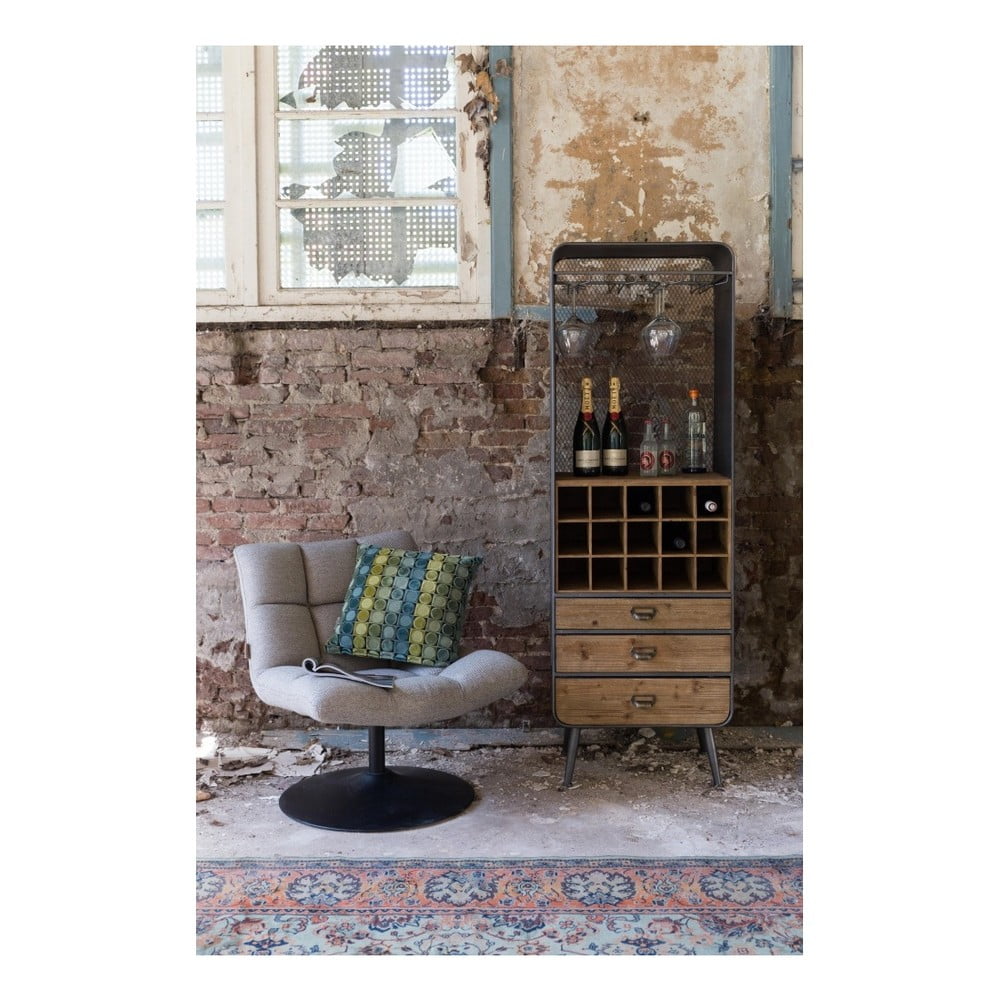 Dřevěná vinotéka Dutchbone Vino - Obrázek 2