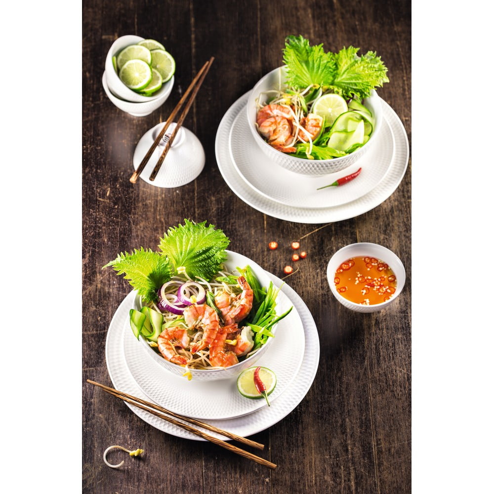 Bílá porcelánová miska Maxwell & Williams Diamonds, ø 25 cm - Obrázek 2