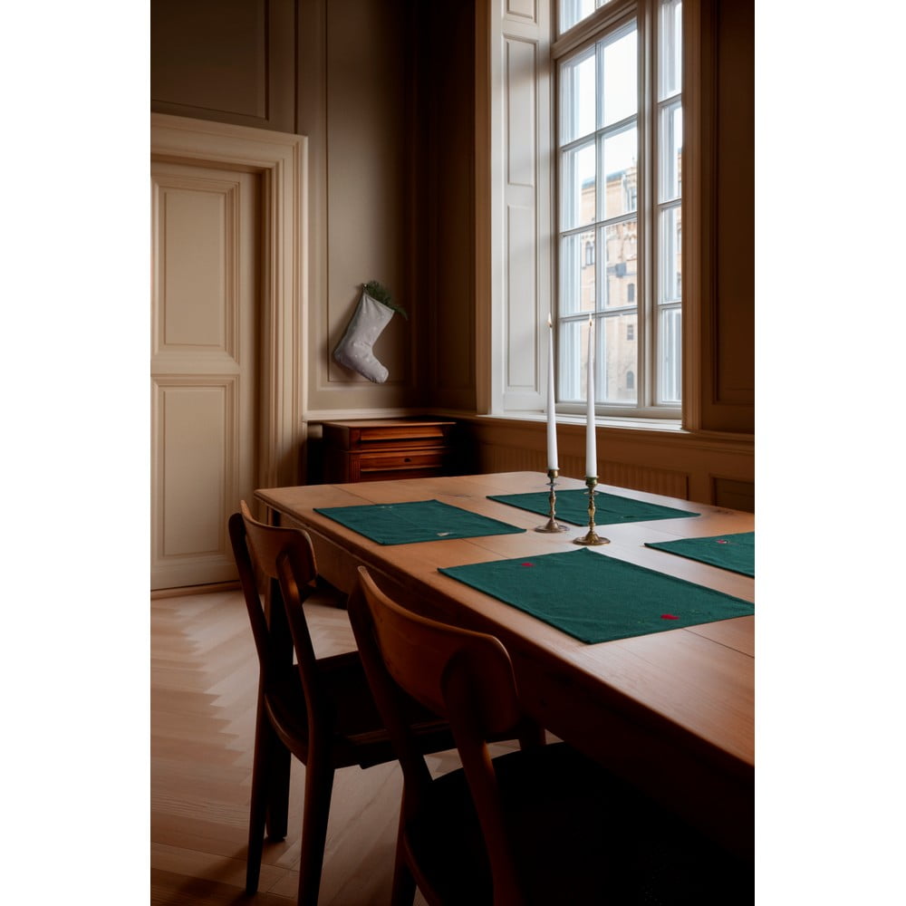 Prostírání s vánočním motivem s příměsí bavlny 30x43 cm Christmas Fable – JUNA - Obrázek 2