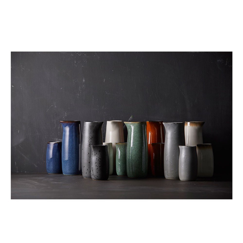 Modrá konvička na mléko z kameniny 200 ml Mensa - Bitz - Obrázek 2