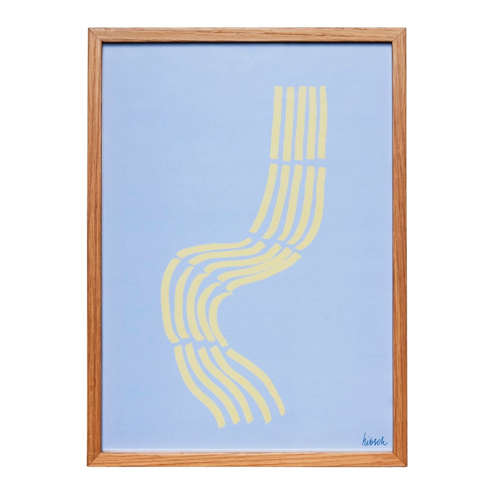 Obraz 32×44 cm Hello – Hübsch Obraz 32×44 cm Hello – Hübsch