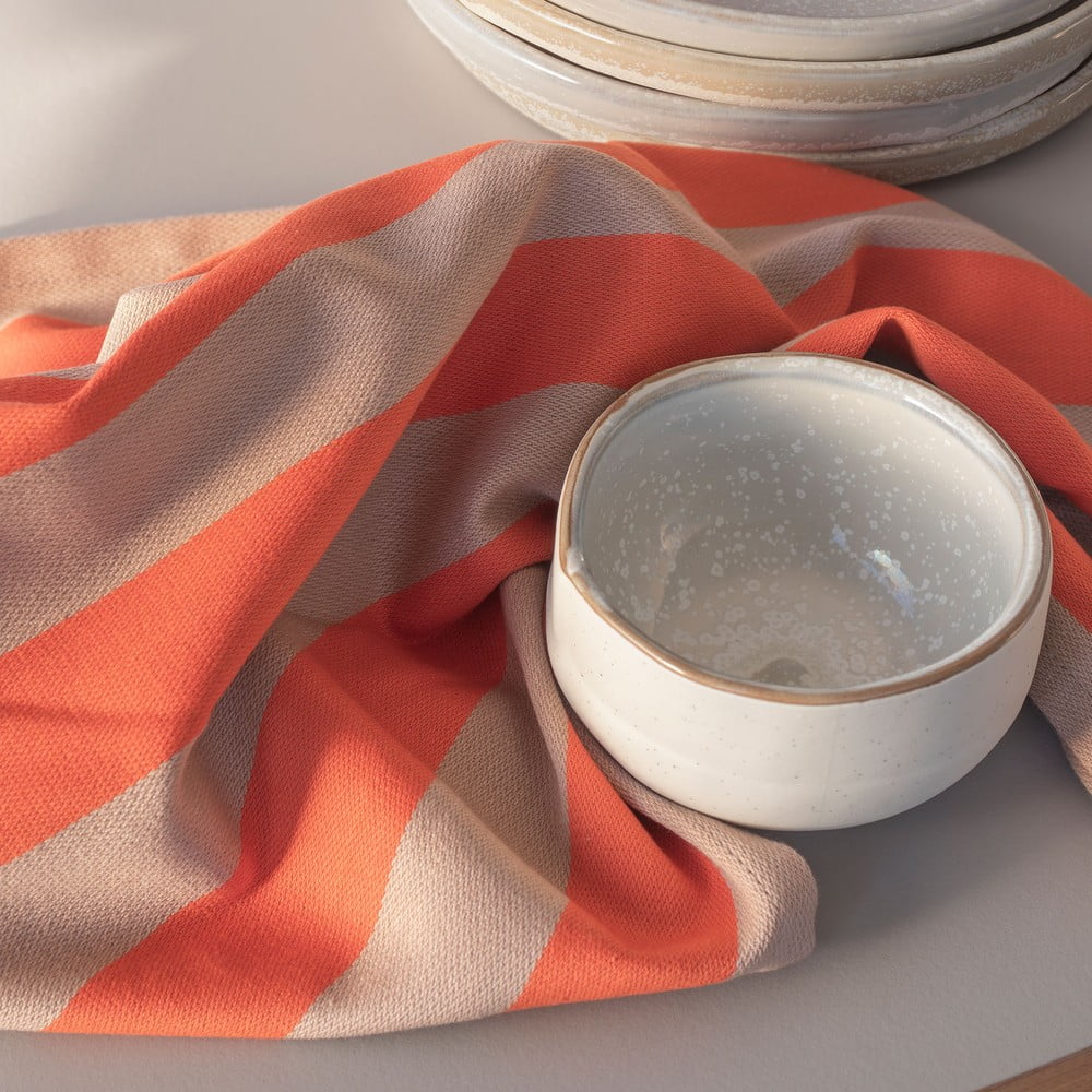 Bavlněné utěrky v sadě 2 ks 50x70 cm Stripes – Mette Ditmer Denmark - Obrázek 2