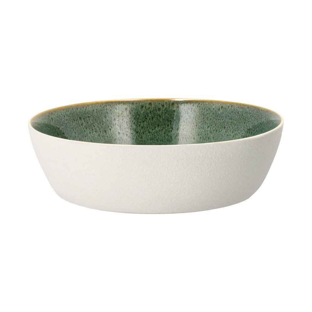 Bílá/zelená miska z kameniny 850 ml Gastro White/Green – Bitz Bílá/zelená miska z kameniny 850 ml Gastro White/Green – Bitz