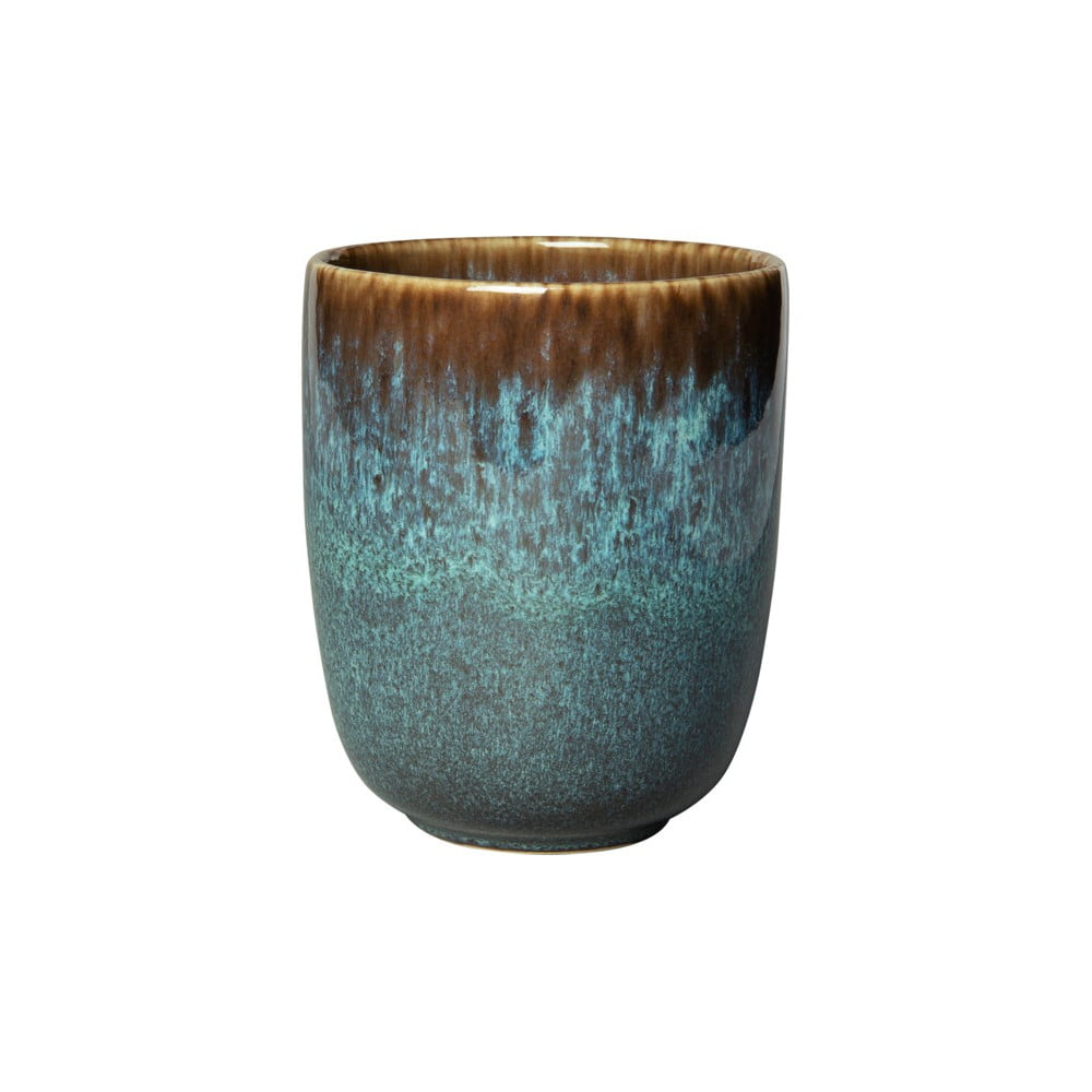 Tyrkysovo-hnědý kameninový hrnek Villeroy & Boch Like Lave, 400 ml Tyrkysovo-hnědý kameninový hrnek Villeroy & Boch Like Lave, 400 ml