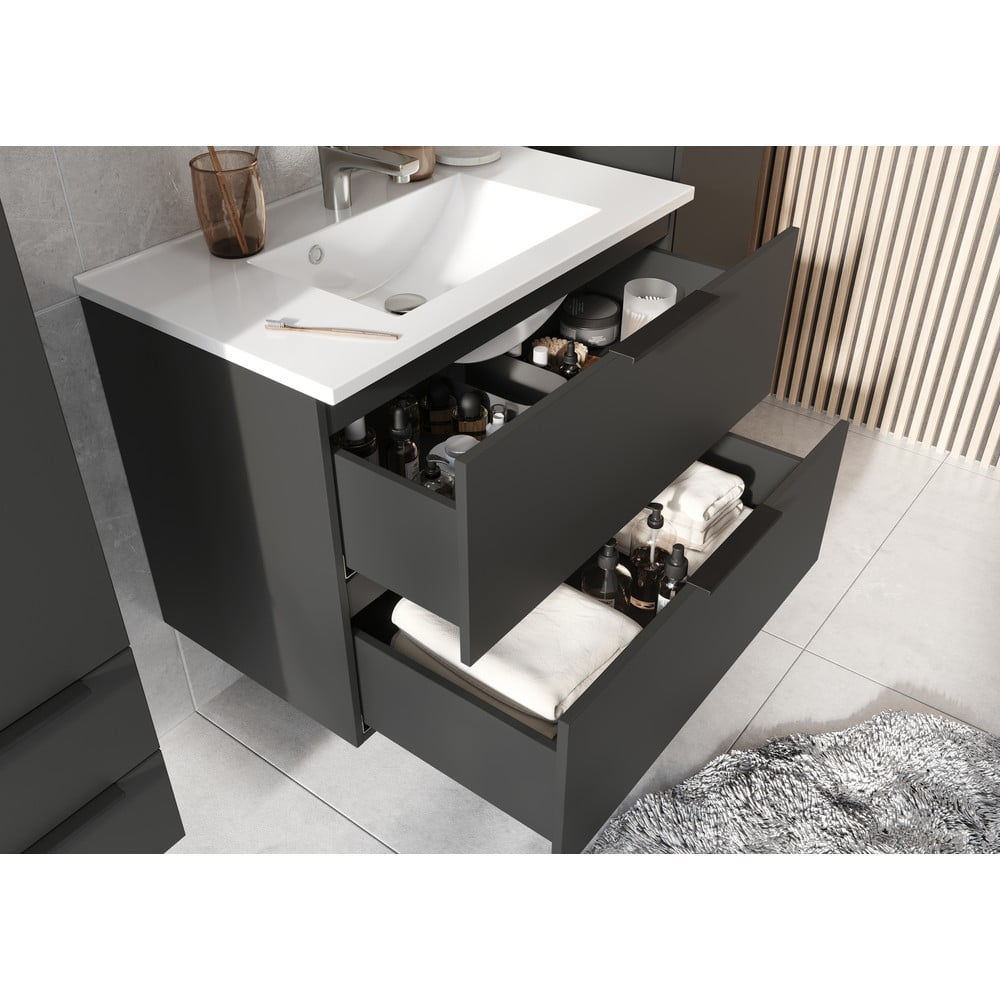 Antracitová koupelnová sestava Crandon – Germania - Obrázek 2