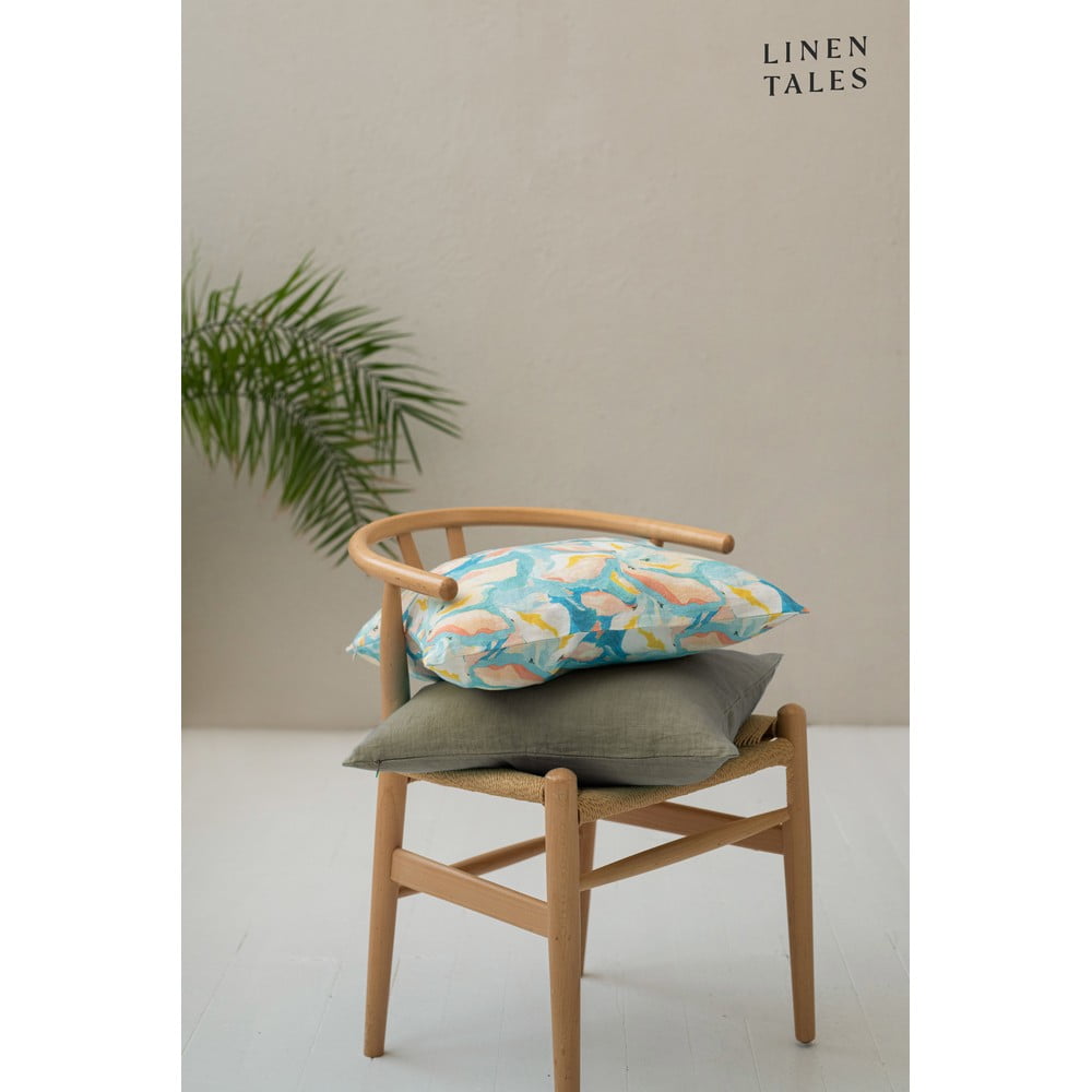 Lněný povlak na polštář 40x40 cm Martini – Linen Tales - Obrázek 2