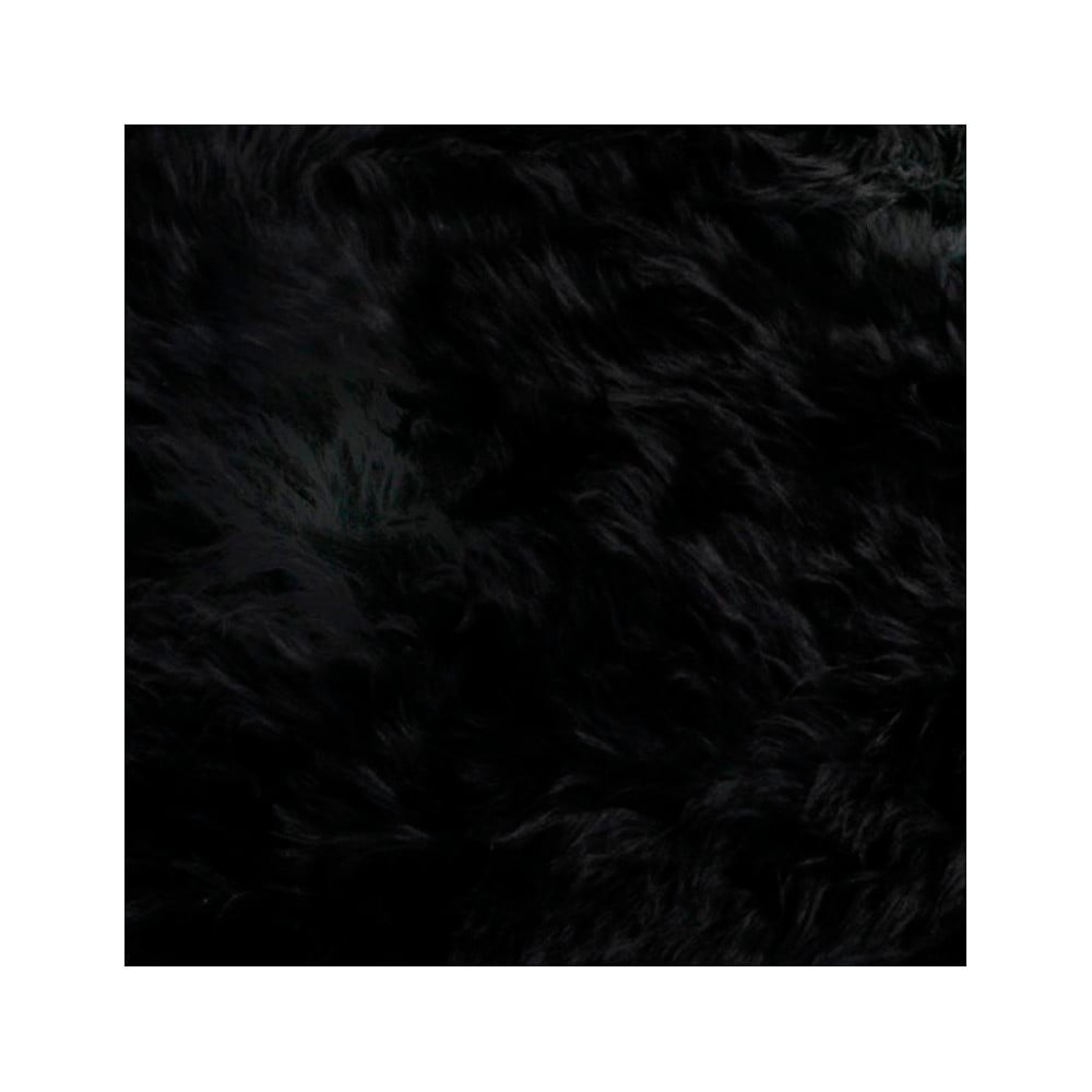 Černá ovčí kožešina Native Natural Double, 60 x 240 cm - Obrázek 2
