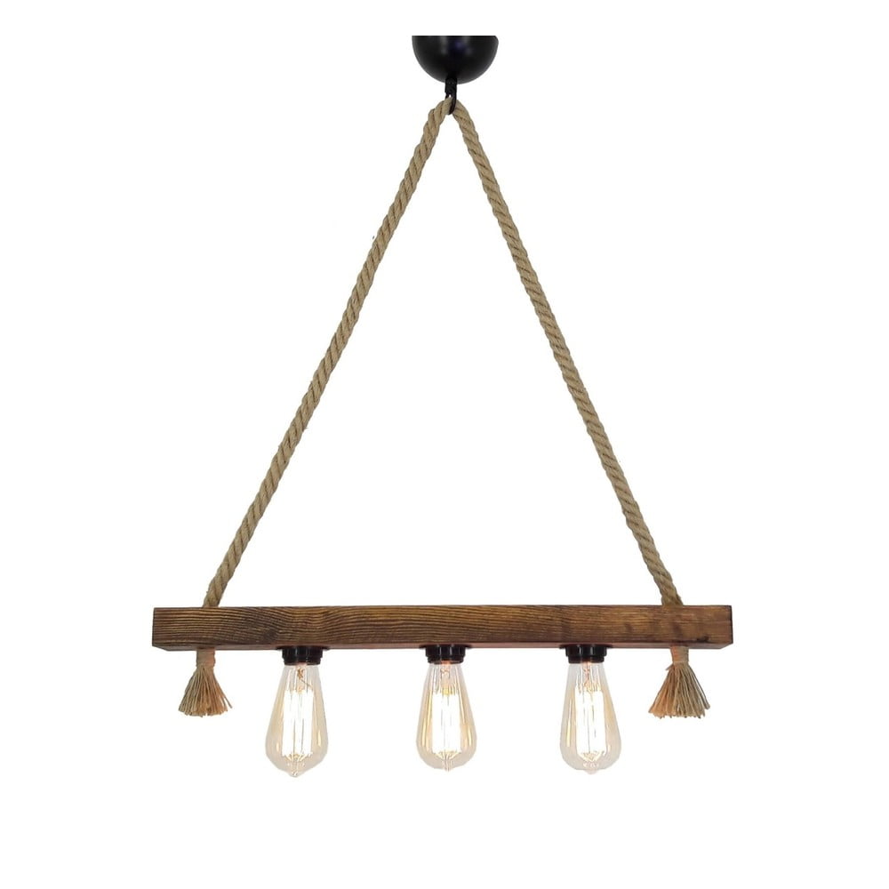 Dřevěné stropní závěsné svítidlo Kutuk Dřevěné stropní závěsné svítidlo Kutuk