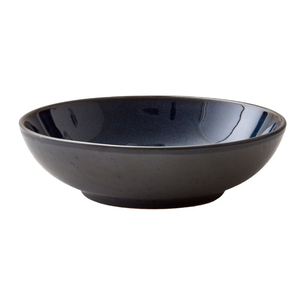 Černo-modrá mísa z kameniny ø 20.6 cm Mensa – Bitz Černo-modrá mísa z kameniny ø 20.6 cm Mensa – Bitz