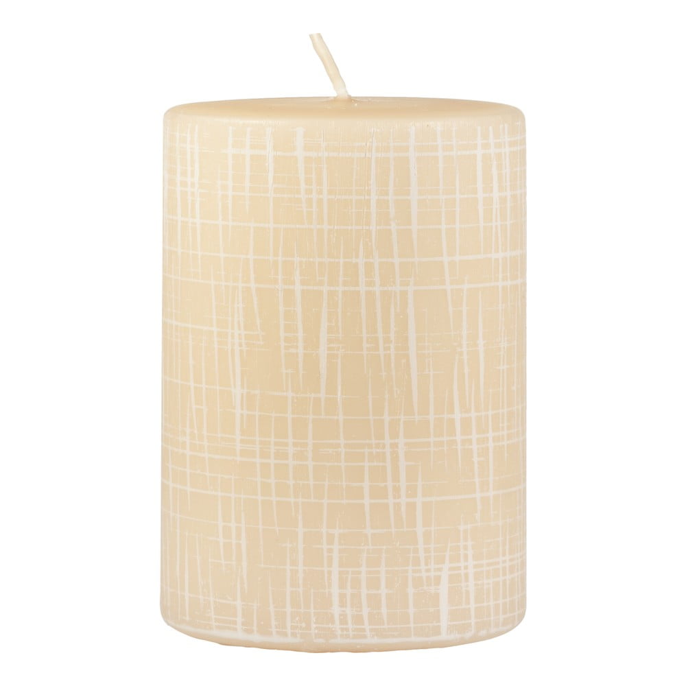 Béžová svíčka Unipar Element, doba hoření 48 h Béžová svíčka Unipar Element, doba hoření 48 h