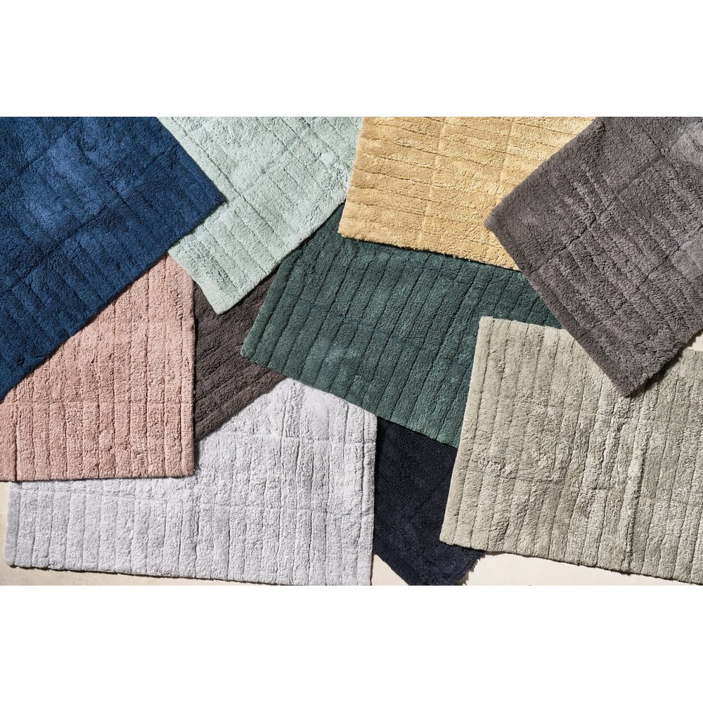 Šedá koupelnová předložka 80x50 cm Tiles - Zone - Obrázek 2