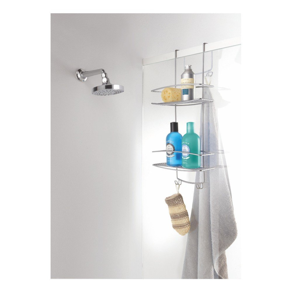 Závěsná polička do koupelny se 2 patry Metaltex Onda - Obrázek 2