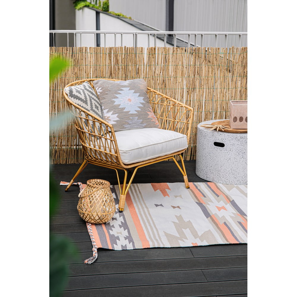 Oboustranný venkovní koberec z recyklovaného plastu Green Decore Aztec, 90 x 150 cm - Obrázek 2