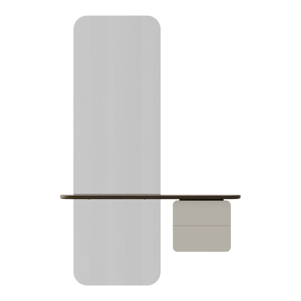 Bílo-hnědá předsíňová sestava v dekoru dubu One More Look – UMAGE - Obrázek 2