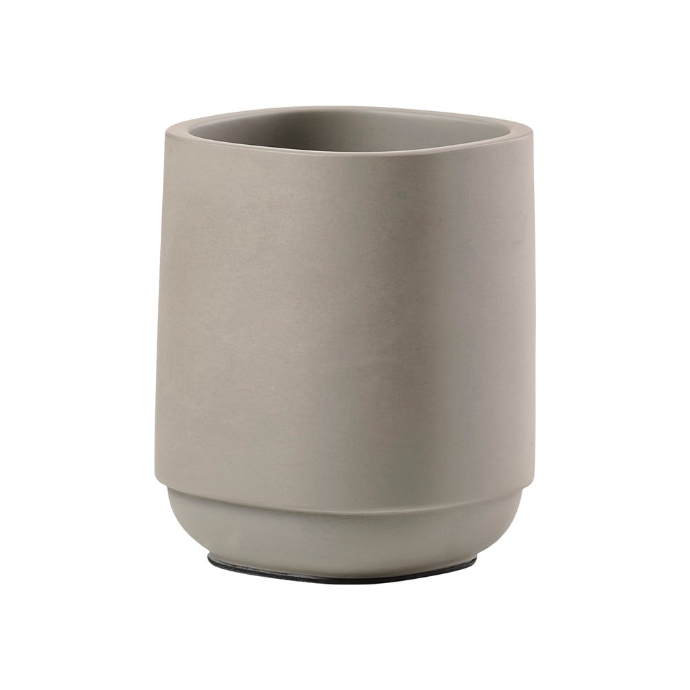 Béžový betonový kelímek na zubní kartáčky Time – Zone Béžový betonový kelímek na zubní kartáčky Time – Zone