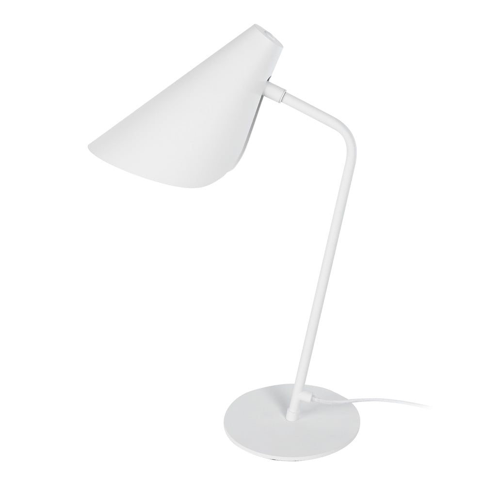 Bílá stolní lampa SULION Lisboa, výška 45 cm Bílá stolní lampa SULION Lisboa, výška 45 cm