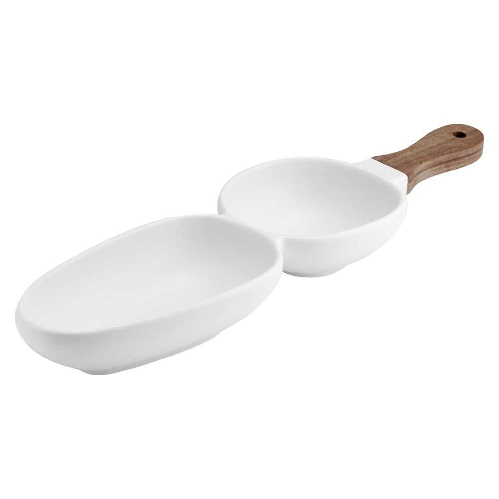 Bílá porcelánová servírovací miska Ladelle Essentials Bílá porcelánová servírovací miska Ladelle Essentials