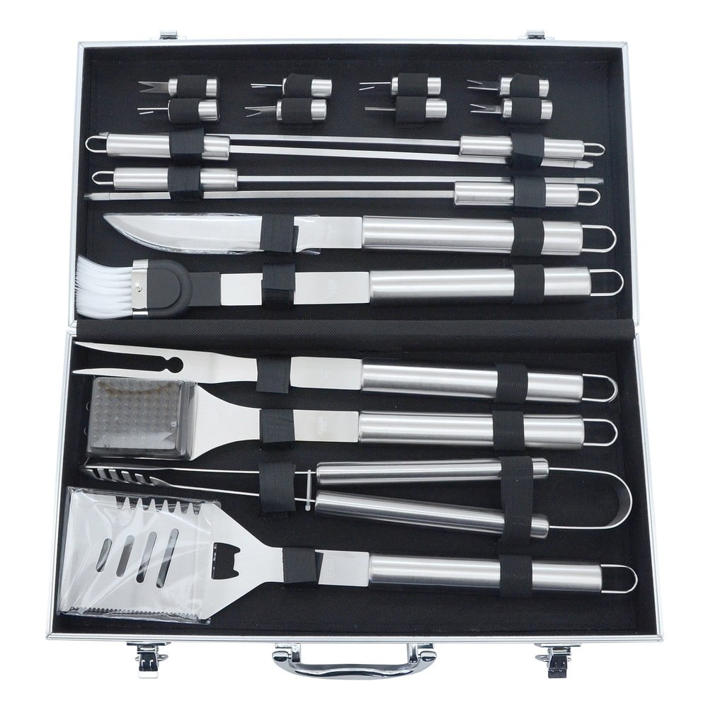 Set 18 kusů grilovacího nářadí v kufříku Cattara Alu - Obrázek 2