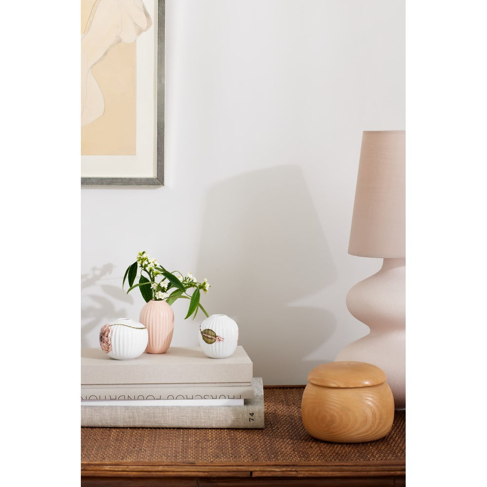 Sada 3 miniaturních porcelánových váz Kähler Design Hammershøi Poppy - Obrázek 2