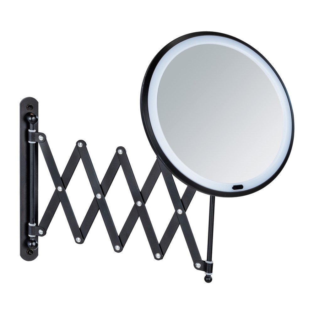 Kosmetické zvětšovací zrcadlo s osvětlením (5x) ø 20 cm Barona – Wenko - Obrázek 2