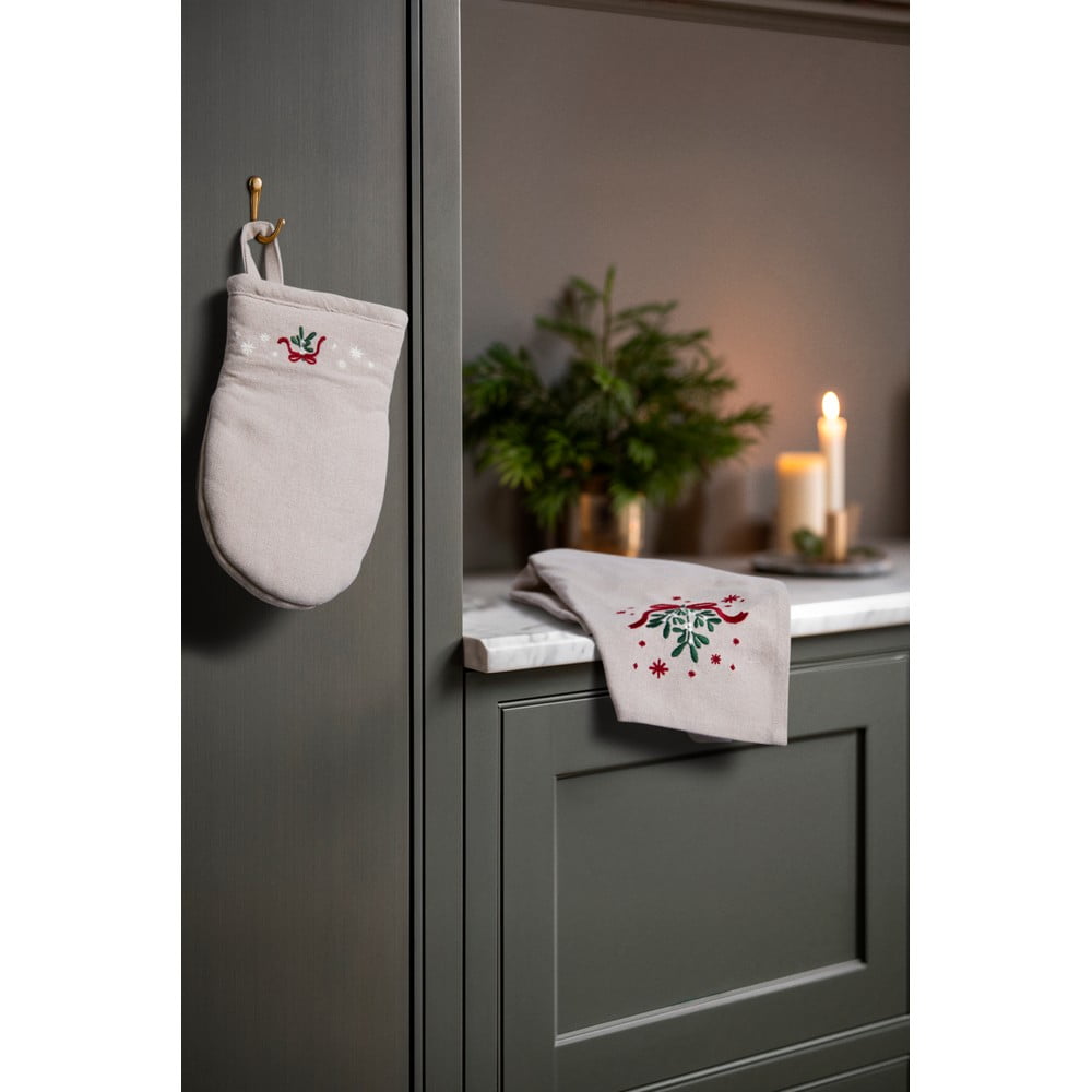 Kuchyňská rukavice s vánočním motivem Christmas Fable – JUNA - Obrázek 2