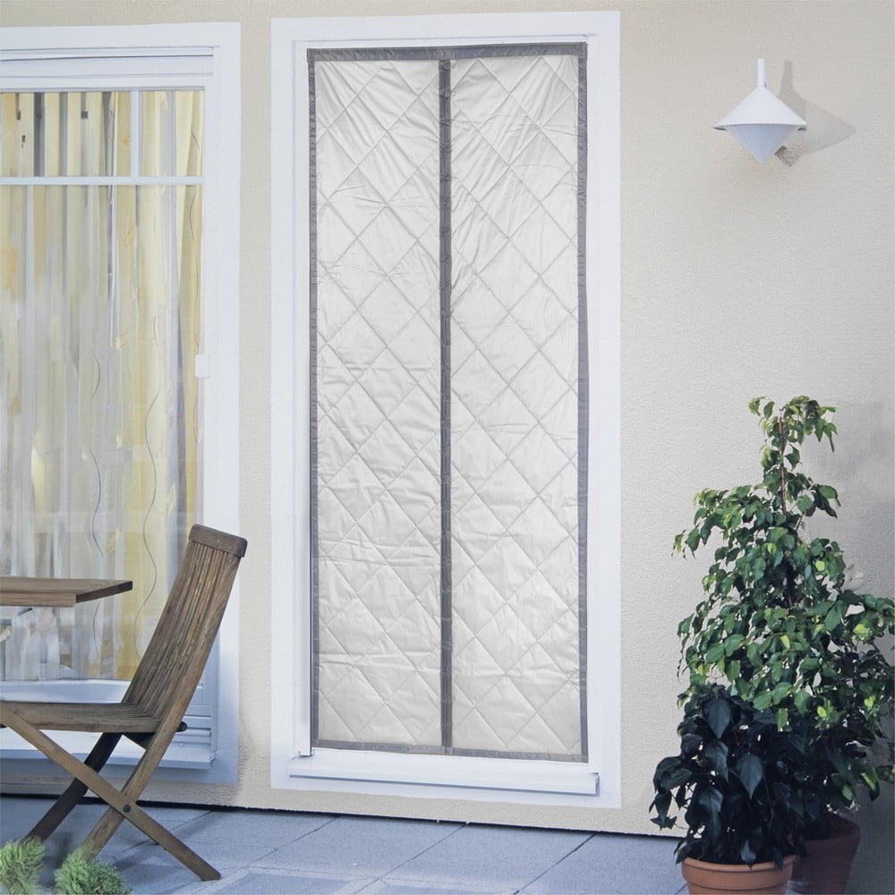 Termo závěs do dveří v šedo-stříbrné barvě 90x200 cm – Maximex - Obrázek 2