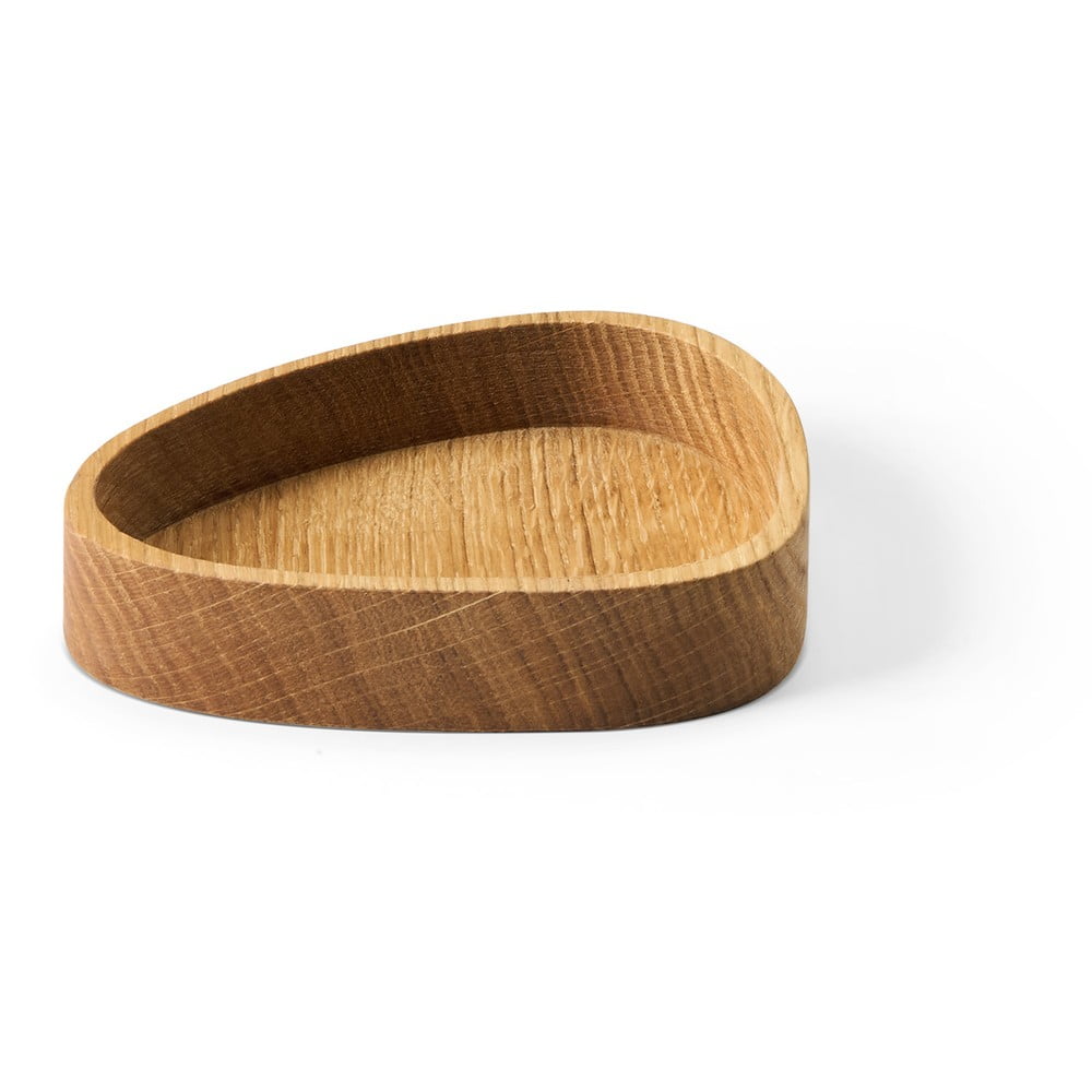 Dekorativní dřevěný úložný box v přírodní barvě 14×12,5×3 cm Curve S – LIND DNA Dekorativní dřevěný úložný box v přírodní barvě 14×12,5×3 cm Curve S – LIND DNA