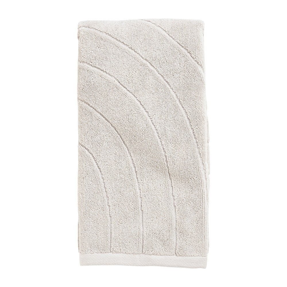 Světle šedý froté bavlněný ručník 50×100 cm Time – Zone Světle šedý froté bavlněný ručník 50×100 cm Time – Zone