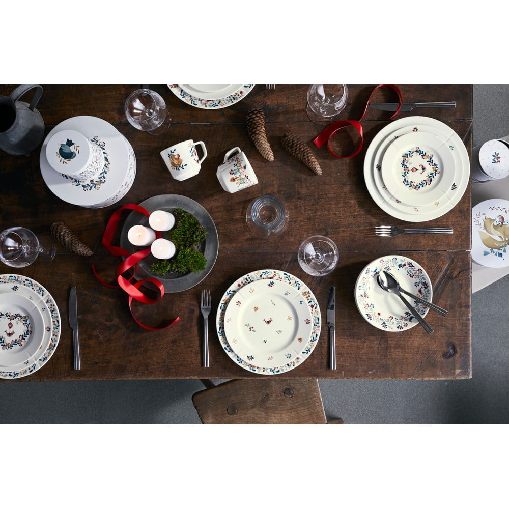 Bílý porcelánový talíř ø 27 cm Grand Cru Cottage – Rosendahl - Obrázek 2