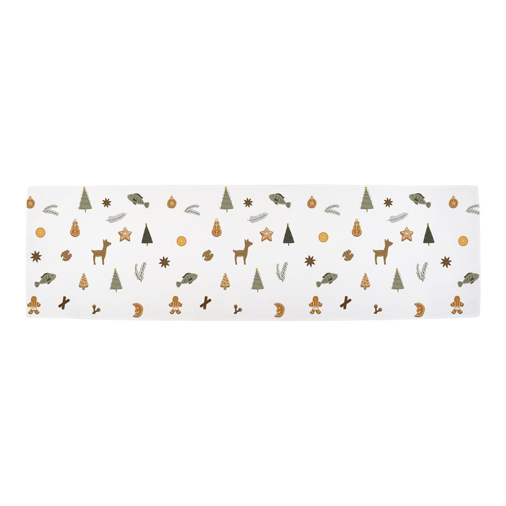 Vánoční bavlněný běhoun na stůl 140×40 cm Ready for Christmas – Butter Kings Vánoční bavlněný běhoun na stůl 140×40 cm Ready for Christmas – Butter Kings