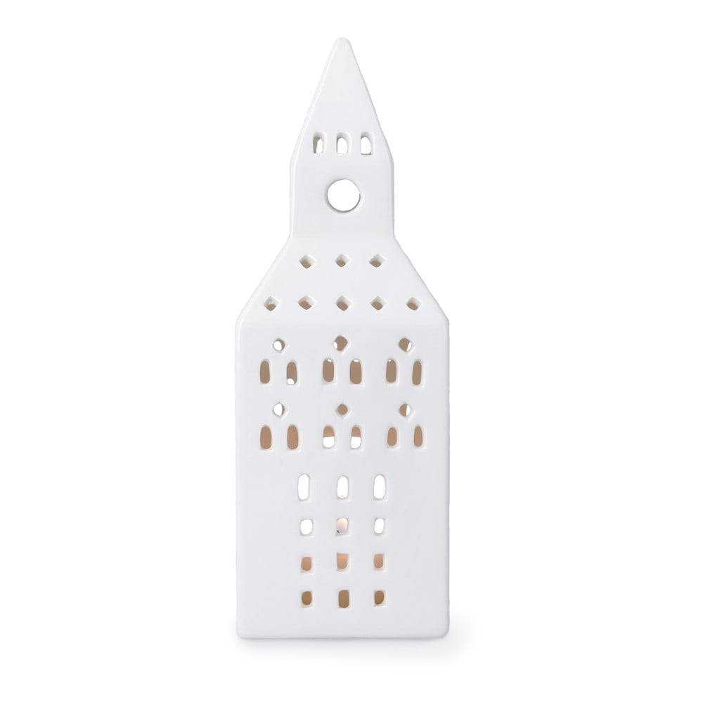 Keramický svícen na čajovou svíčku Urbania Lighthouse Church Tower – Kähler Design Keramický svícen na čajovou svíčku Urbania Lighthouse Church Tower – Kähler Design