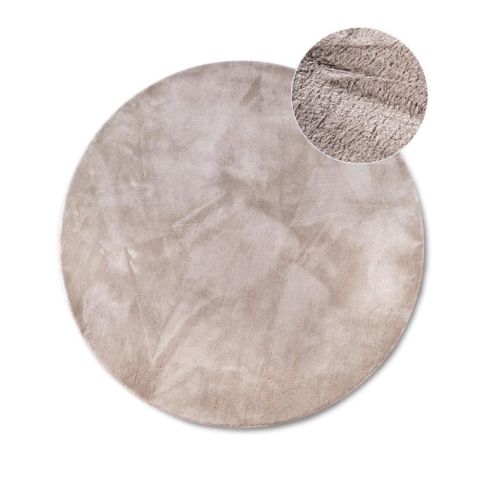 Béžový kulatý koberec ø 160 cm Leon – Villeroy&Boch Béžový kulatý koberec ø 160 cm Leon – Villeroy&Boch