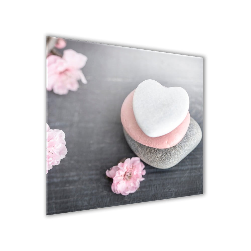 Obraz Styler Glasspik Spa & Zen Heart Stone, 30 x 30 cm - Obrázek 2