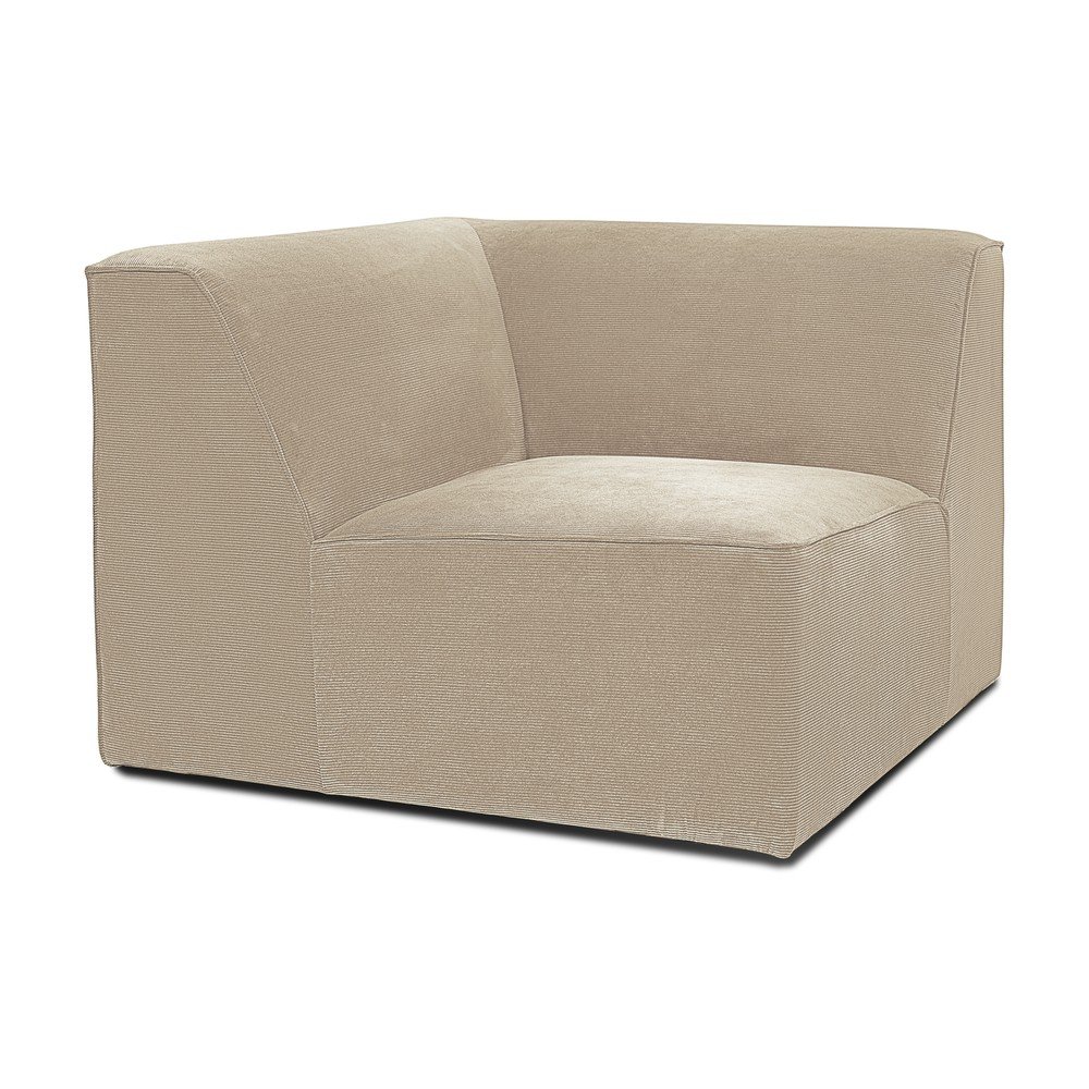 Béžový manšestrový modul pohovky Sting - Scandic - Obrázek 2