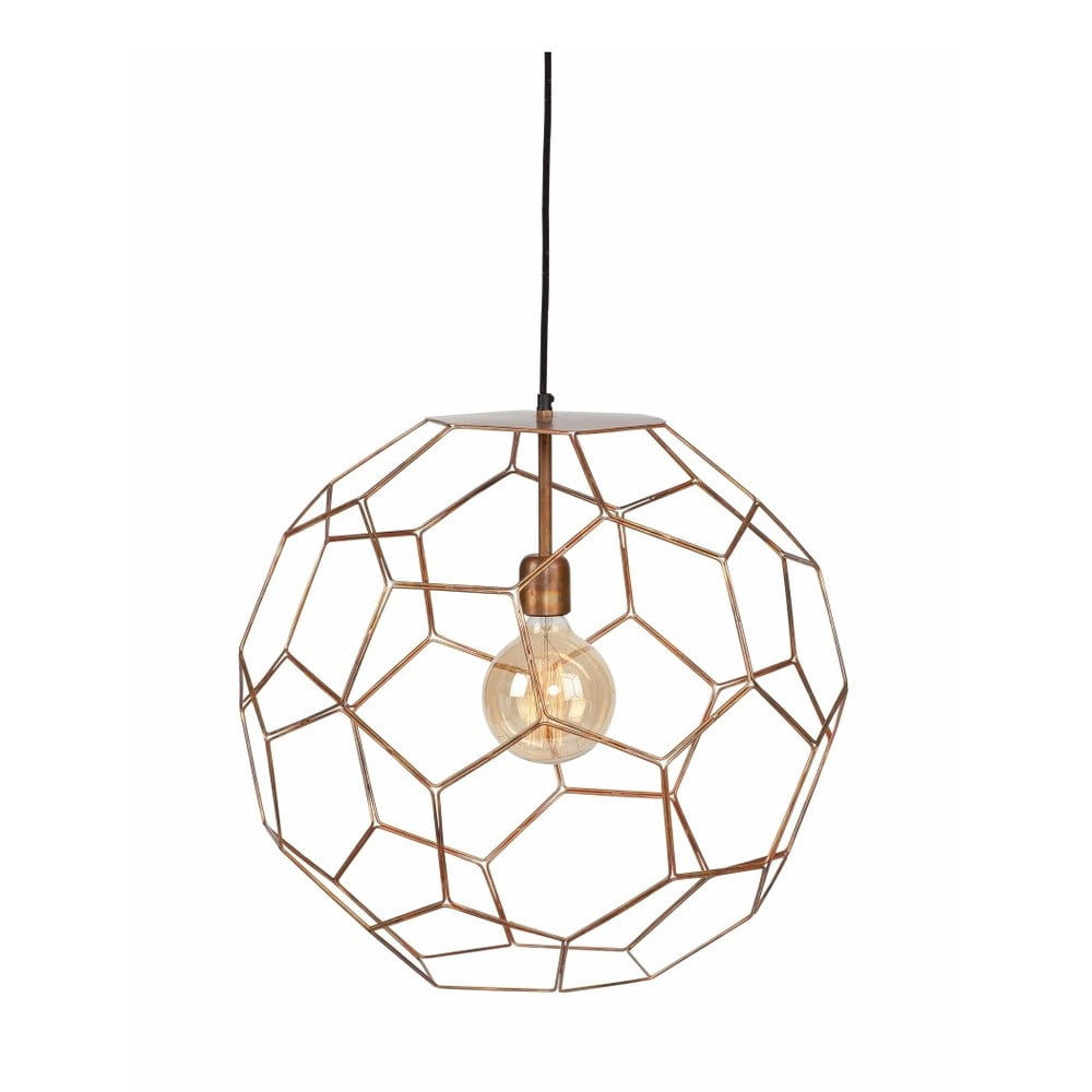 Hnědé závěsné svítidlo s kovovým stínidlem ø 34 cm Marrakesh – it’s about RoMi Hnědé závěsné svítidlo s kovovým stínidlem ø 34 cm Marrakesh – it’s about RoMi