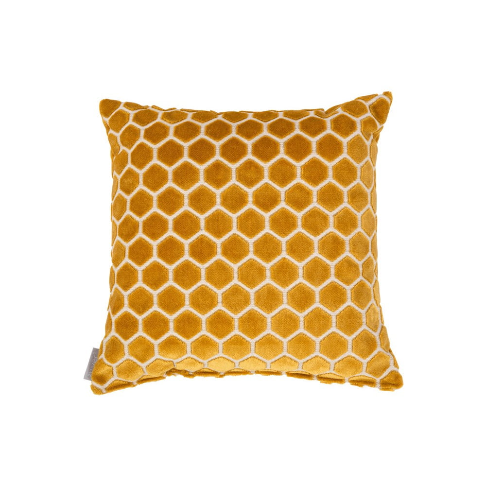 Žlutý polštář s výplní Zuiver Monty, 45 x 45 cm Žlutý polštář s výplní Zuiver Monty, 45 x 45 cm