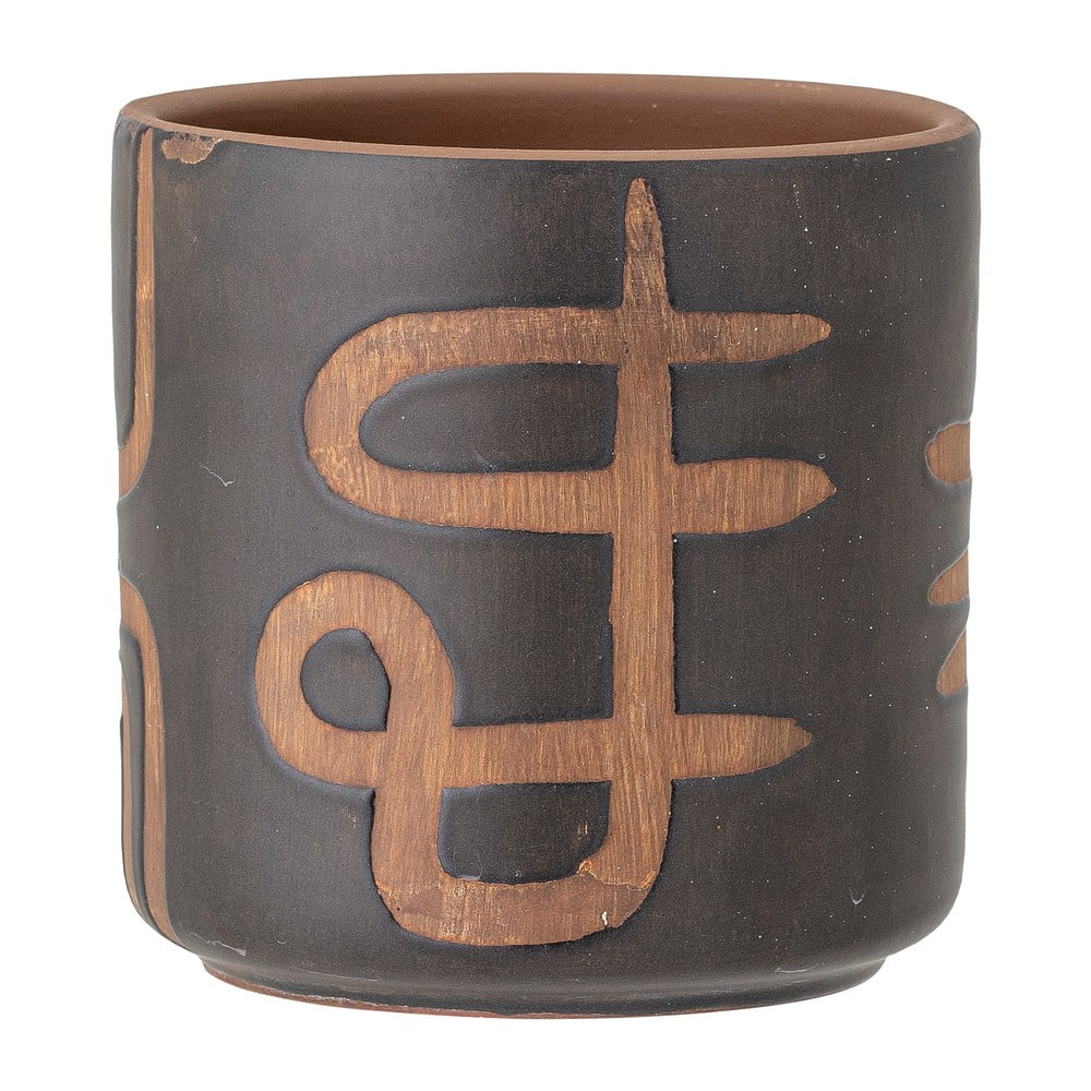 Květináč z terakoty Bloomingville Abas, ø 12 cm Květináč z terakoty Bloomingville Abas, ø 12 cm