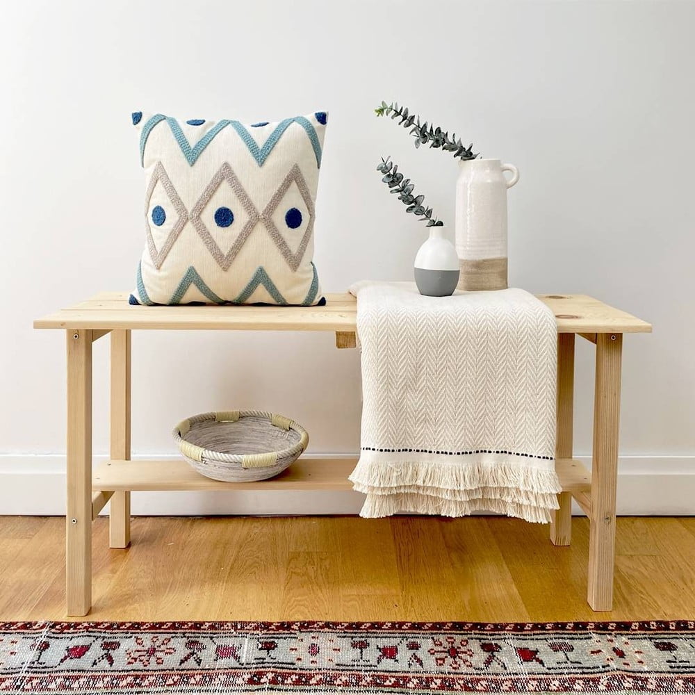 Povlak na polštář s příměsí lnu Joynodes Bethany, 43 x 43 cm - Obrázek 2