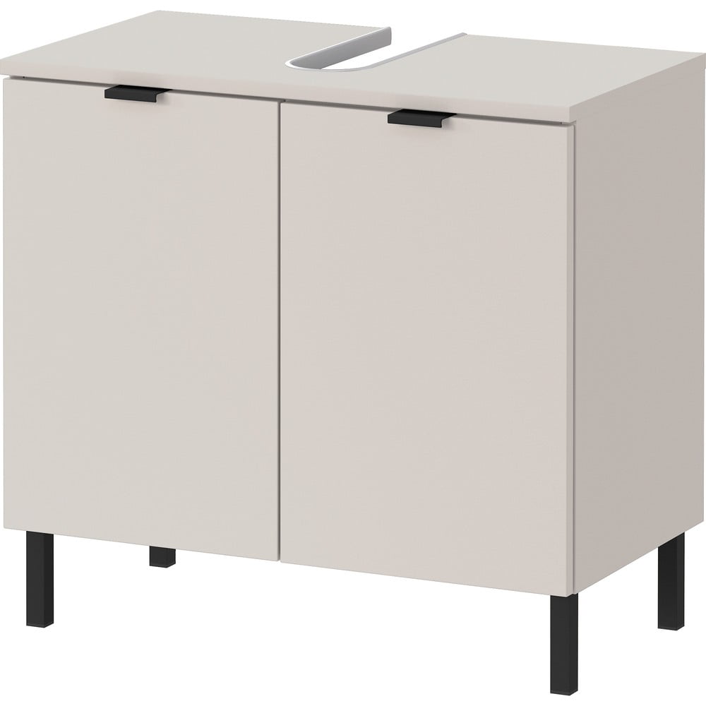 Krémová skříňka pod umyvadlo 60x56 cm Arcena – Germania - Obrázek 2