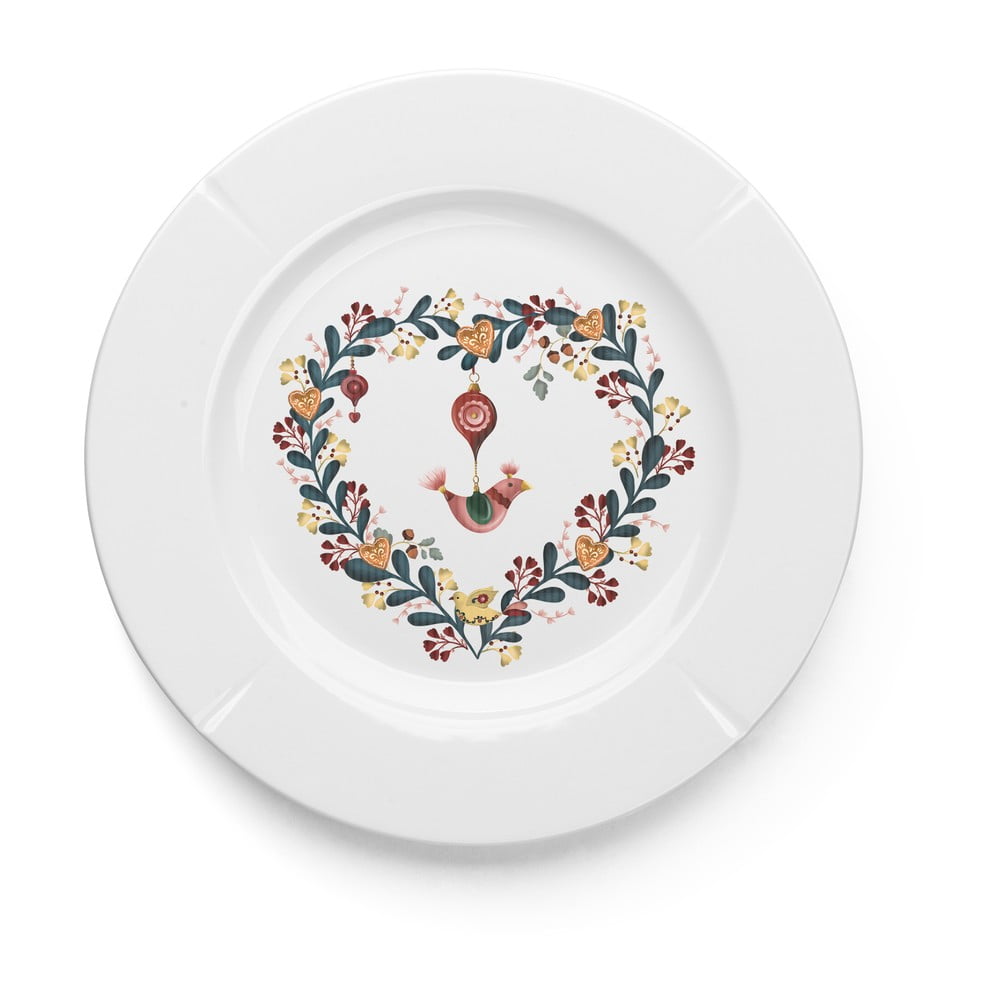 Bílý dezertní porcelánový talíř ø 19,5 cm Grand Cru Cottage – Rosendahl Bílý dezertní porcelánový talíř ø 19,5 cm Grand Cru Cottage – Rosendahl