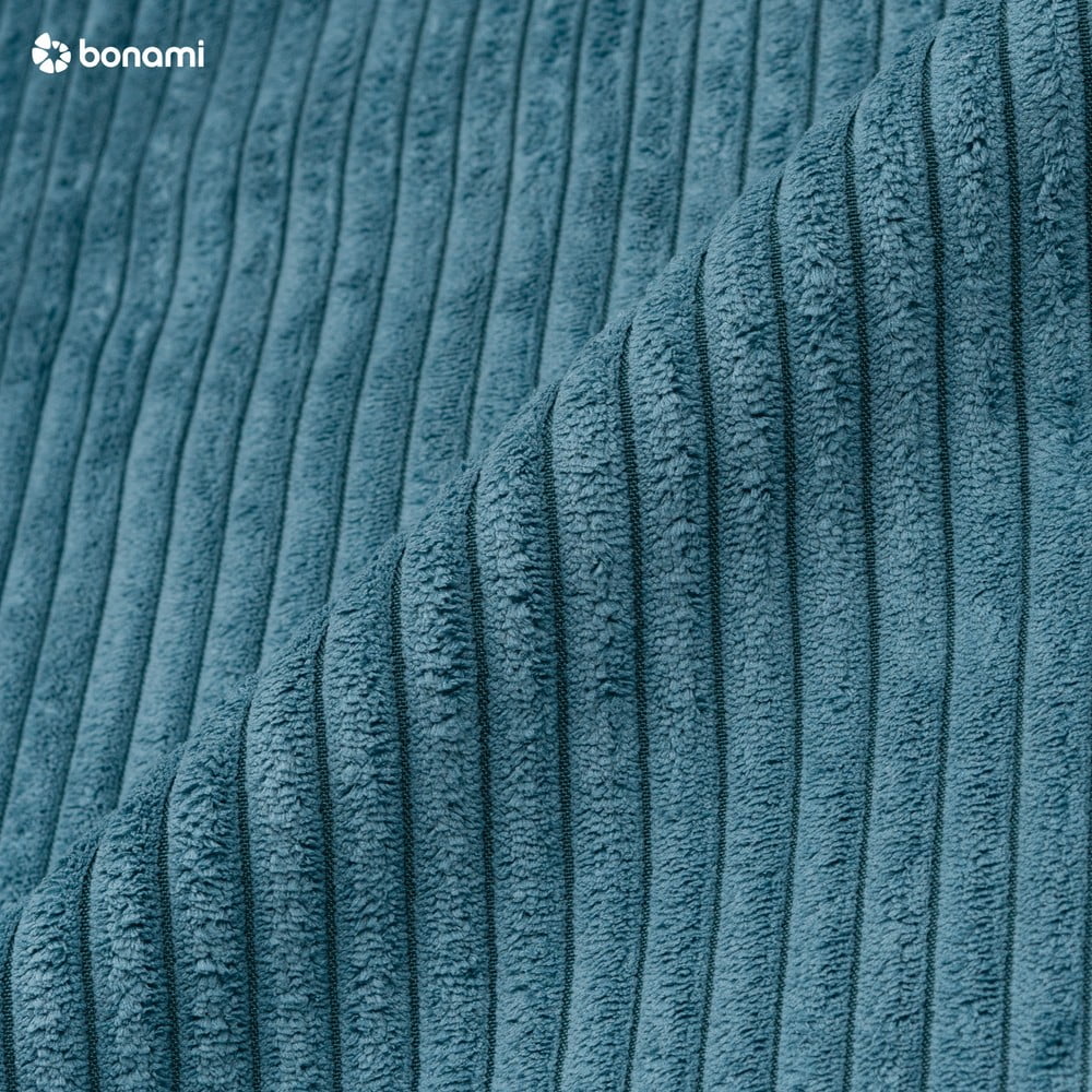 Tyrkysová manšestrová rozkládací pohovka 250 cm Donatella – Milo Casa - Obrázek 2