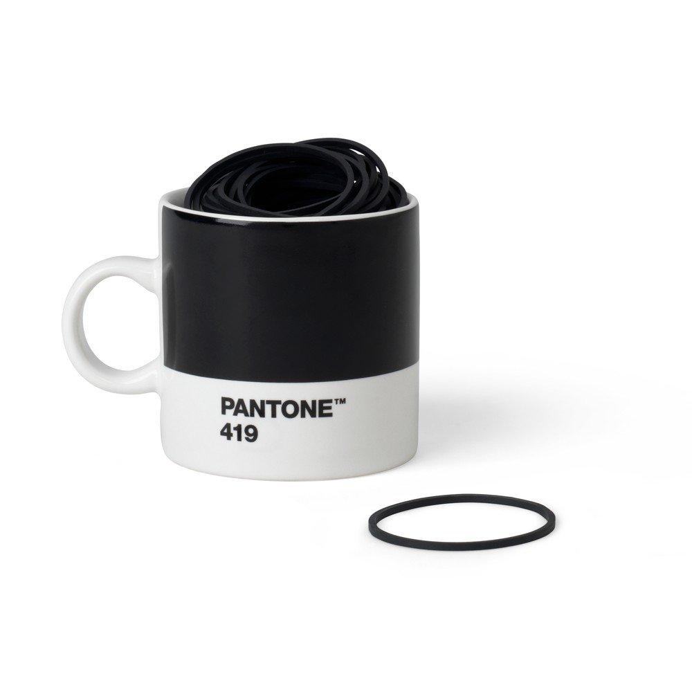 Černý keramický hrnek na espresso 120 ml Espresso Black 419 – Pantone - Obrázek 2