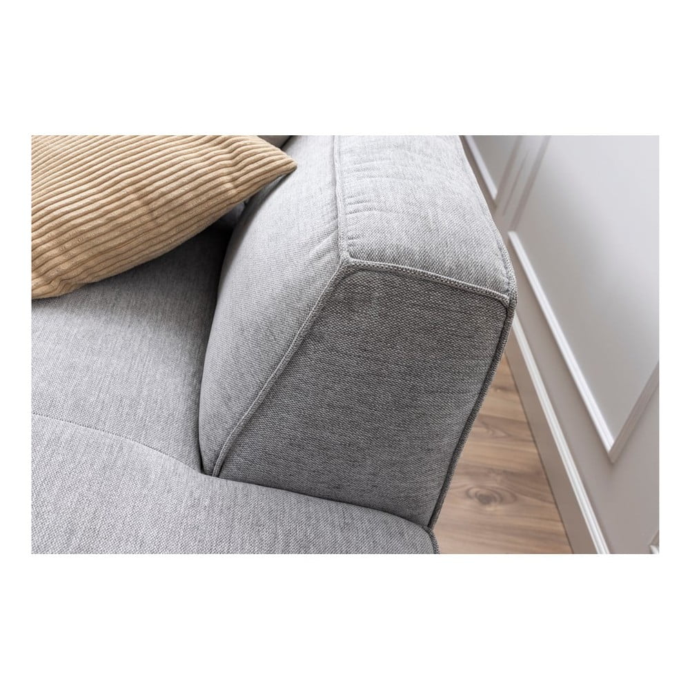 Světle šedý koncový otevřený modul pohovky Bonami Selection Fairfield, levý roh - Obrázek 2