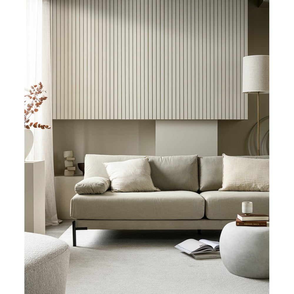 Bílý kulatý konferenční stolek ø 50 cm Pebble – vtwonen - Obrázek 2