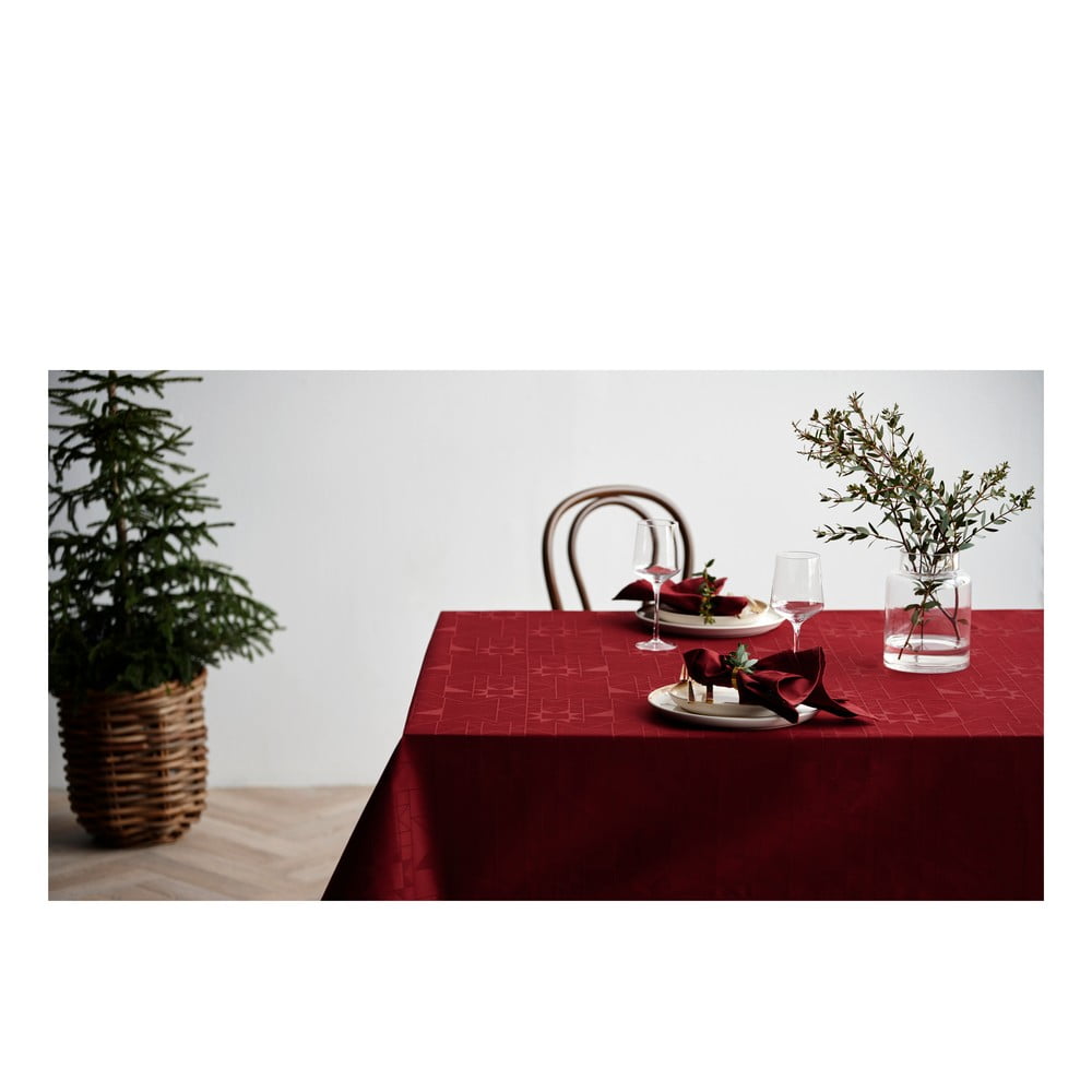 Damaškový ubrus 140x220 cm Star Damask – Södahl - Obrázek 2