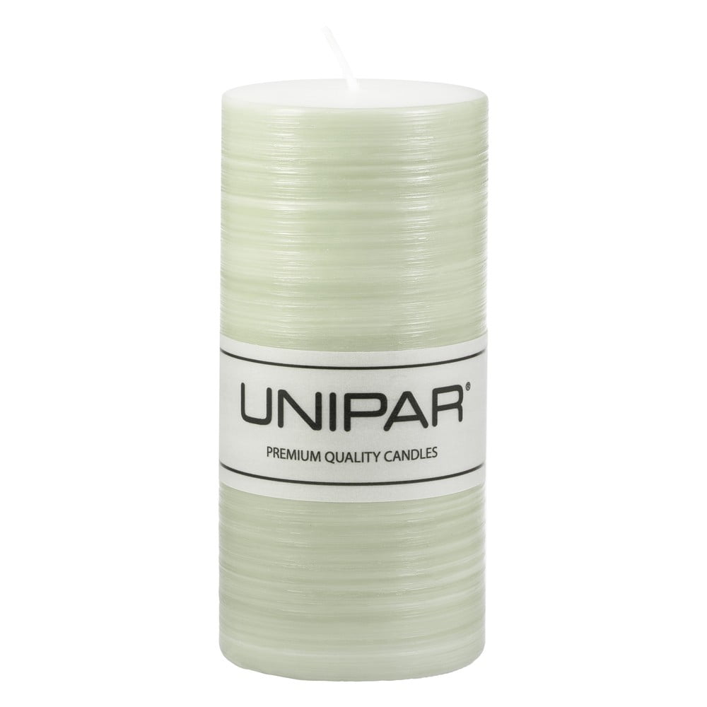 Světle zelená svíčka Unipar Finelines, doba hoření 73 h Světle zelená svíčka Unipar Finelines, doba hoření 73 h