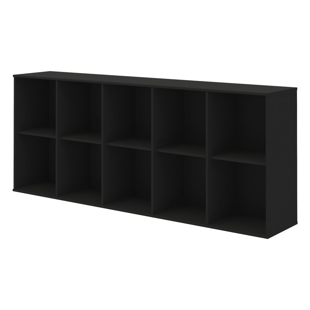 Černý modulární policový systém 169x69 cm Mistral Kubus - Hammel Furniture - Obrázek 2