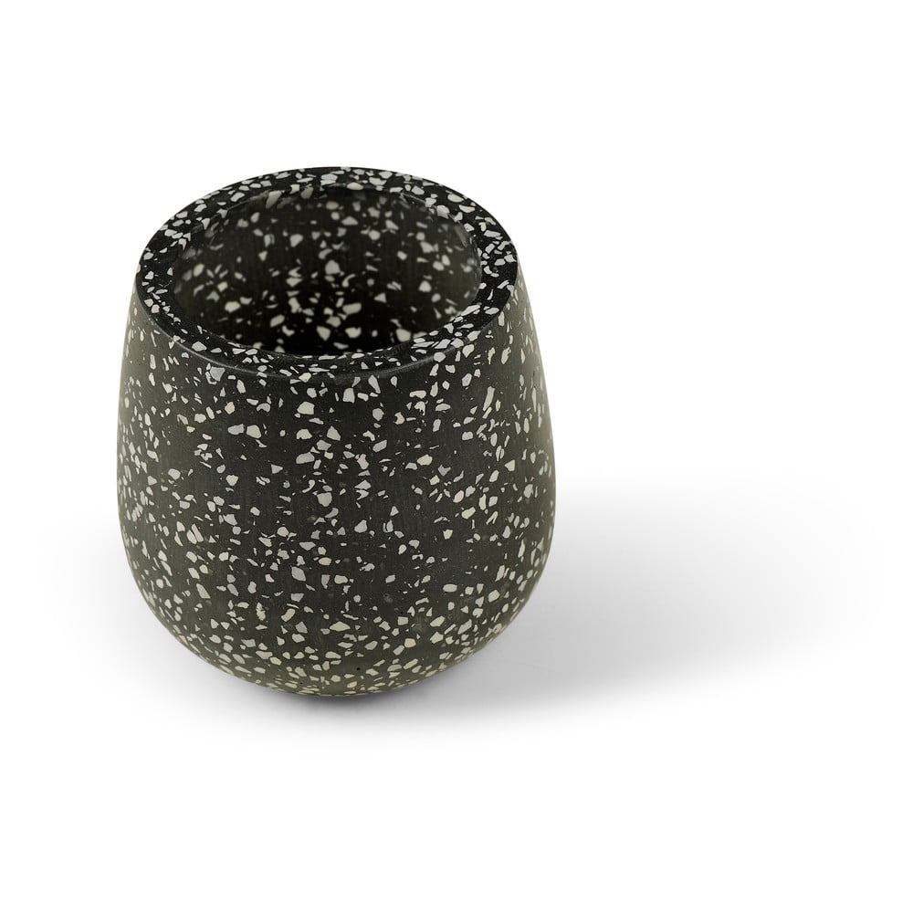 Tmavě šedý květináč Bonami Selection Terrazzo, ø 15 cm - Obrázek 2