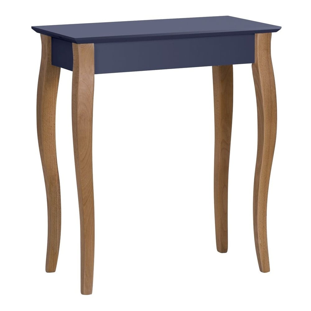 Grafitově šedý konzolový odkládací stolek Ragaba Console, délka 65 cm Grafitově šedý konzolový odkládací stolek Ragaba Console, délka 65 cm