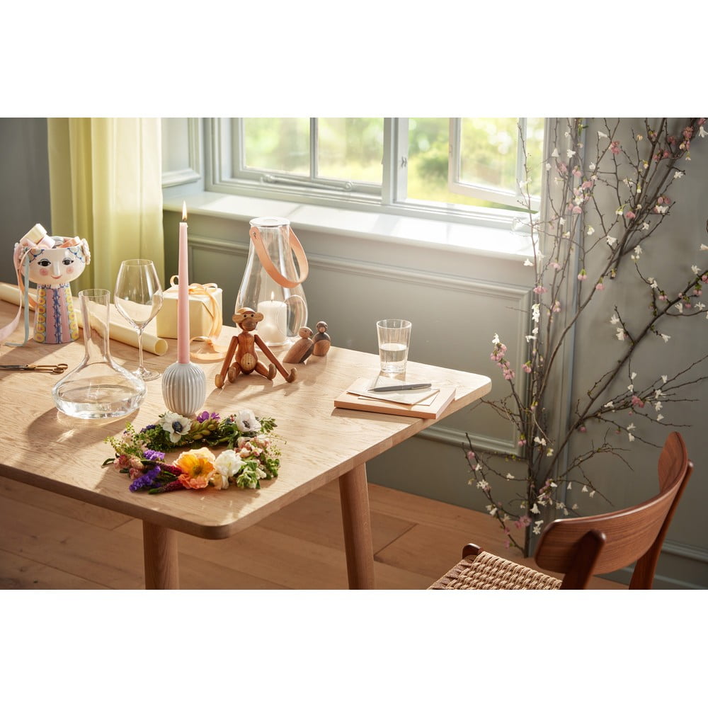 Bílý porcelánový svícen Kähler Design Hammershoi, výška 10 cm - Obrázek 2